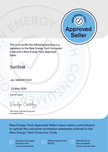 New Energy Tech Approved Seller